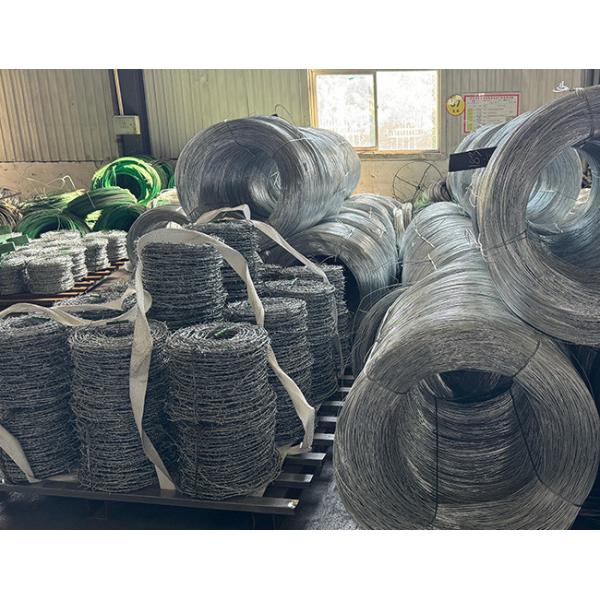 Rust Resistance 1.8mm Double Strand Reverse Twist Electro Barbed Wire Roll