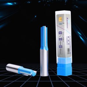 Double Flute Straight Router Bits Multifunctional Anti Abrasion