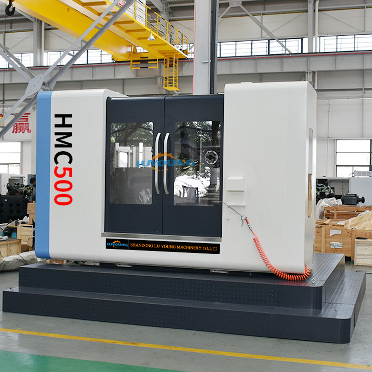 HMC500 CNC Milling Machine 7.5kw 11kW CNC Machining Center 800mm Table Travel