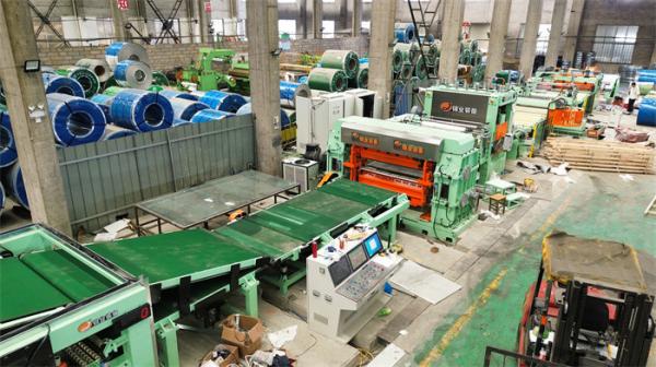 Quality Precision Rotary Shear Cut To Length Line High Speed Fly Cutting for sale