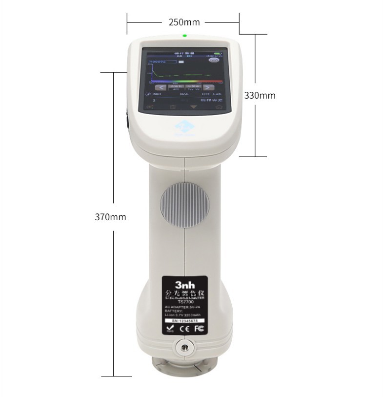 3nh TS7600 Portable Spectrophotometer , Color Matching Instrument With Software