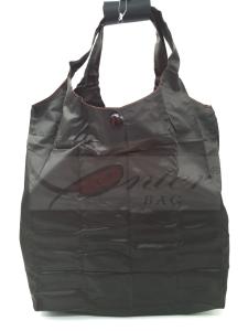 Black Reusable Folding Shopping Bags With Eco Friendly Material AZO Free