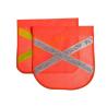 Buy cheap Fabric Orange Mesh Safety Flags , X Shape Gold Or Silver Orange Caution Flags from wholesalers