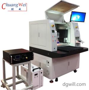 China 15W Laser PCB Depaneling Machine Dual Table Solid State UV Lasers Machine Offline wholesale
