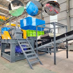 China Automatic Waste Metal Shredder Plastic Shredder for Multi Function Industrial Functional Shredding Machine wholesale