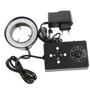 China microscope ring light illuminator light source 4 zone 4 segment lightness wholesale