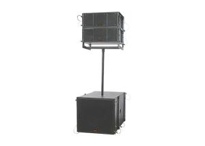 Party 500W Line Array Speakers With 2x1+10 Neodymium Drivers