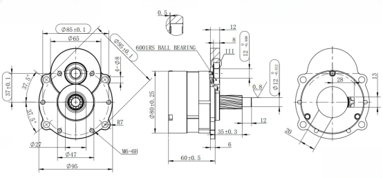Brushless DC Motor-W7835