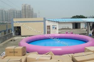 China Round shape inflatable swimming pool , inflatable pool , inflatable pool rental wholesale