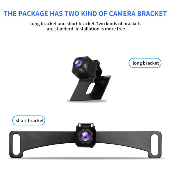 Waterproof IP68 Night Vision Reversing Camera View Angle 110 Degree