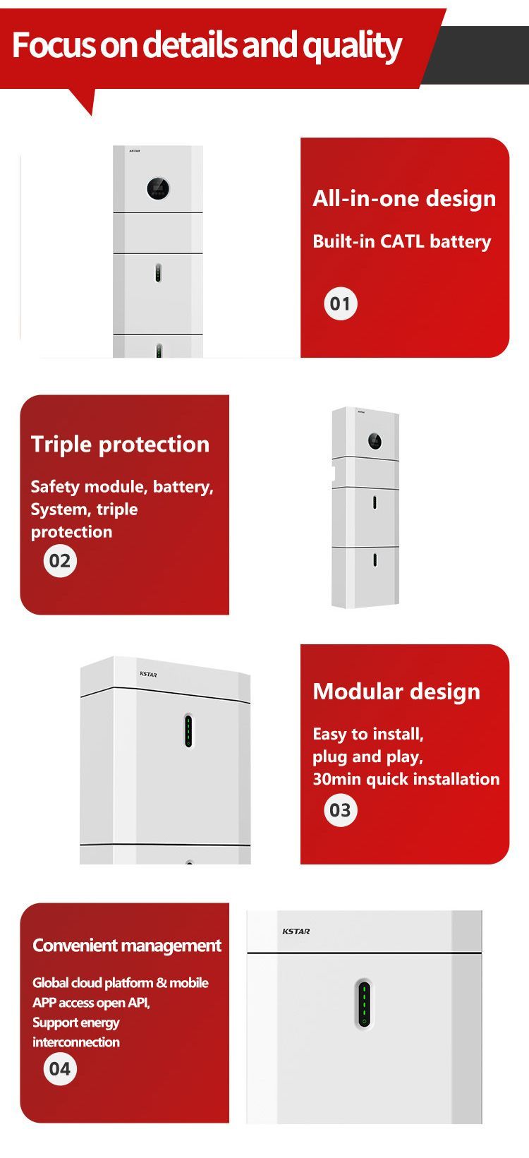 3.68-6kw Single Phase Inverter Home Use Solar Power Grid Hybrid Solar Inverter AC DC Low Frequency with Battery Package