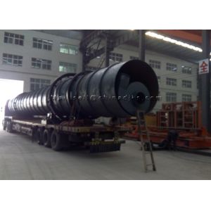 Horizontal Beet Pulp Rotary Drying Machine 600mm Diameter