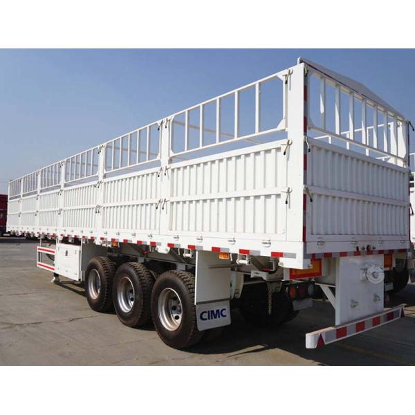 Sideboard Livestock 40 Foot CIMC Triple Axle Semi Trailer