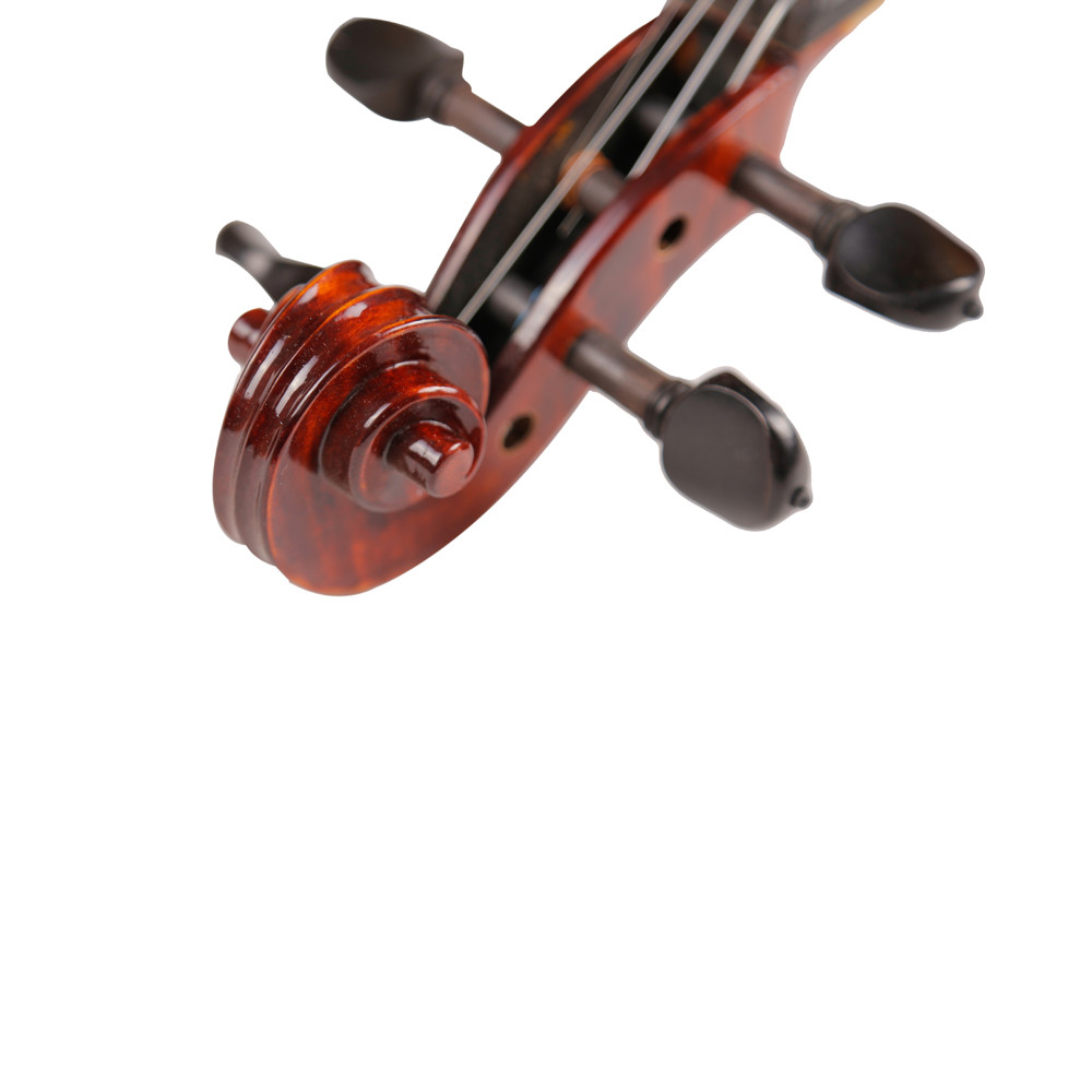High glossy Children Violin 1/4 size with violin pickup Violins have many strings, including nylon strings, steel string
