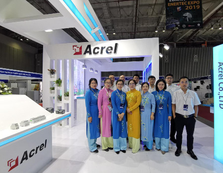 Acrel battery Powered 470 mhz Wireless Temperature Monitor For Cabinet