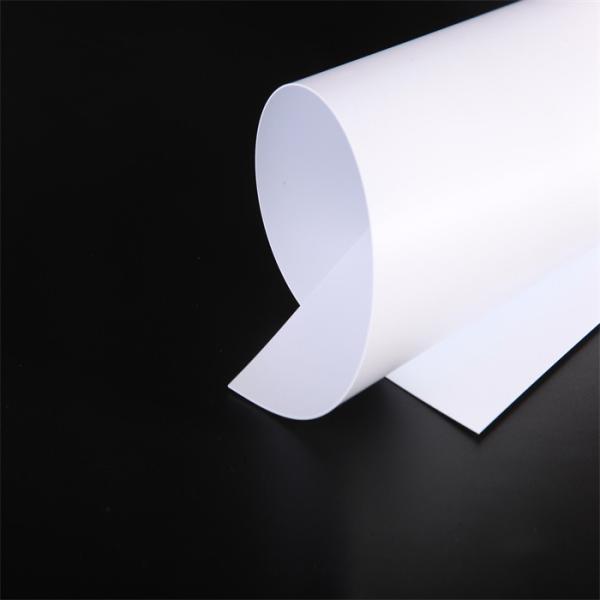 White PVC Core Sheets Polyvinyl Chloride Material For Plastic Cards