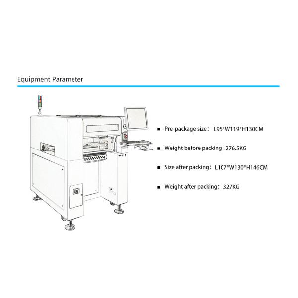 EXW HWGC 4 Heads Pcb Pick And Place Machine LED Bulb Manufacturing