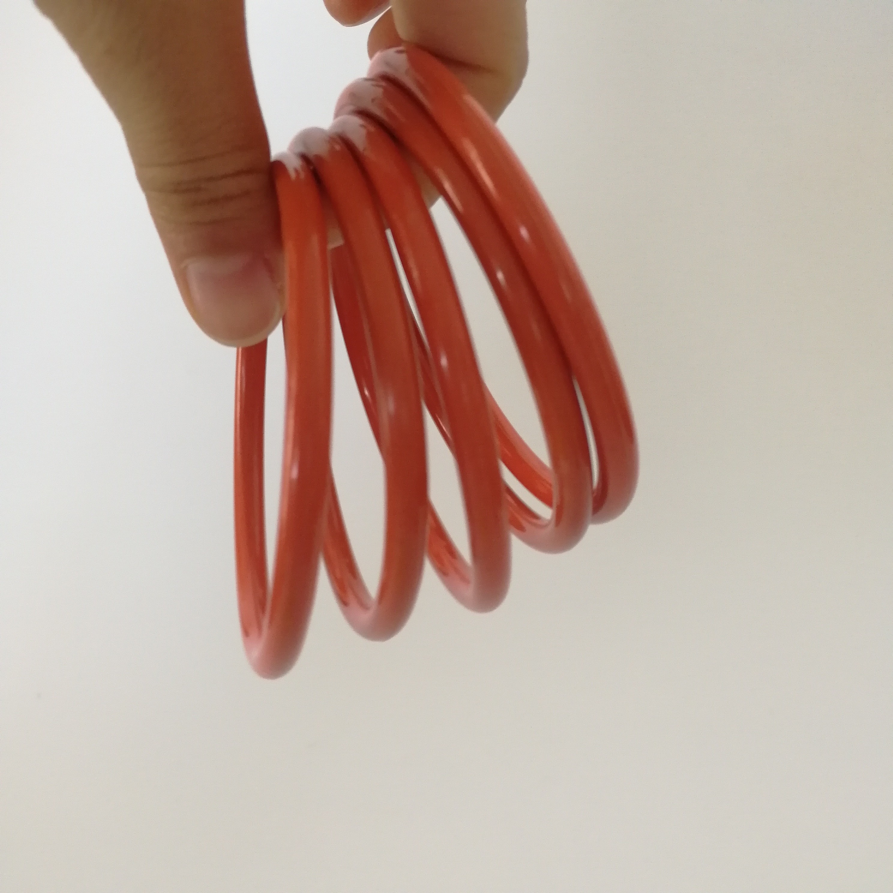 Silicone Rubber High Temperature O Rings Seal Colored Chemical Resistance