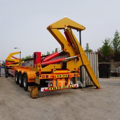 China 20ft 40ft container side lifter 37ton side lifter truck trailer wholesale