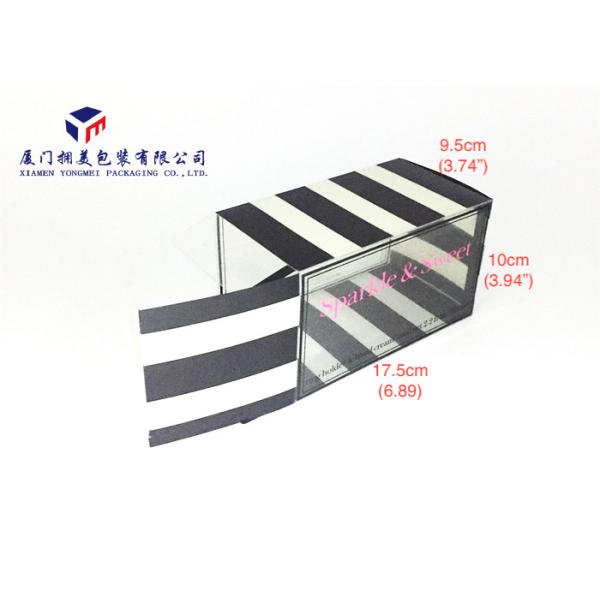 Clear Window PET Plastic Box Rigid Plastic Packaging Box High Durability 10cm Height