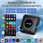 Multi Media New Cpc200 Tbox Ambient Wireless Adapter Carplay Usb 128 Gb Sim Tf
