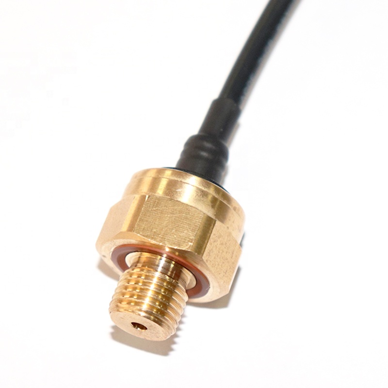 Brass Pressure Sensor For Refrigerant HVAC Application 0.5V 4.5V Output