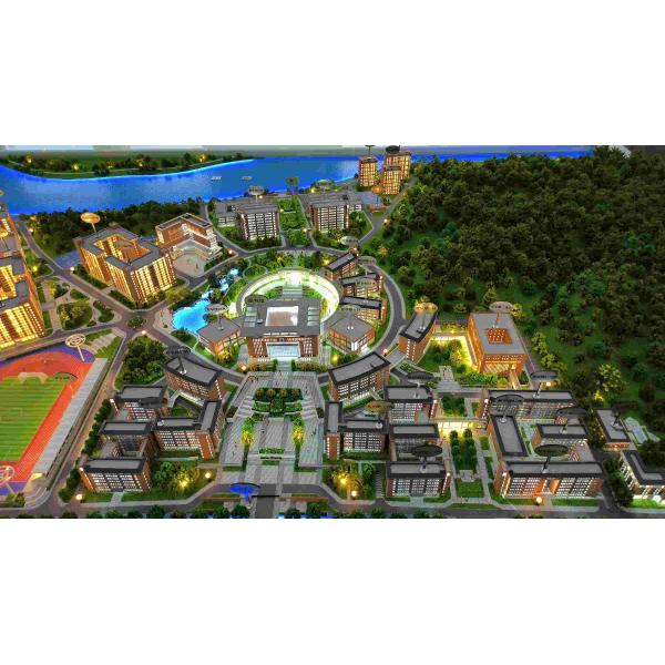 1:150 University Campus Models School Scale Model For Architecture