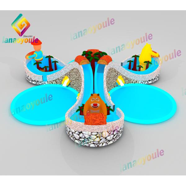 Giant Inflatable Water Park For Outdooor Event / Activity EN14960