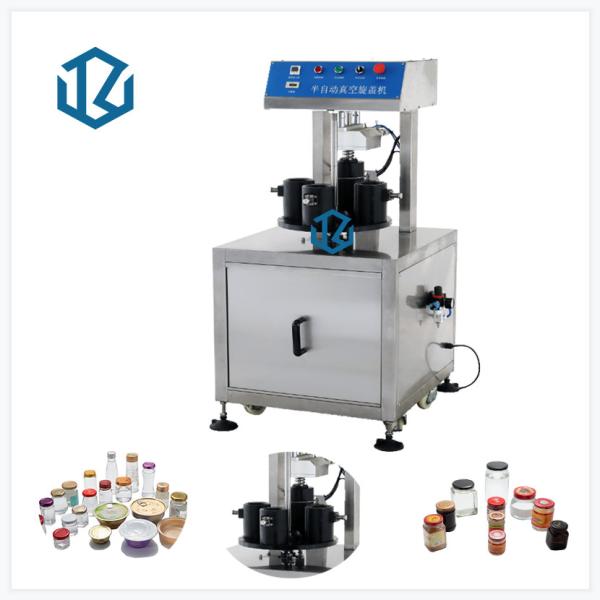 Sauce Jam Glass Jar Bottle Filling Vacuum Capping Machine