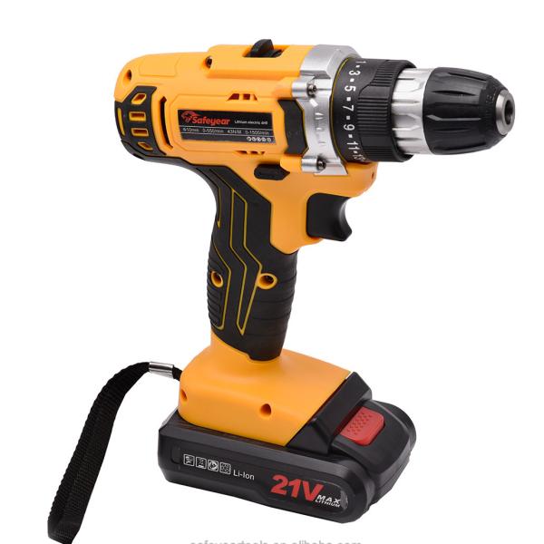 Quality Variable Speed Brushless Drill And Impact Driver Set 45pcs Cordless Screwdriver for sale