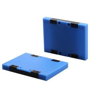 Blue Color Cast Nylon Sheet , Cnc Turning Parts Mrico Machining OEM / ODM