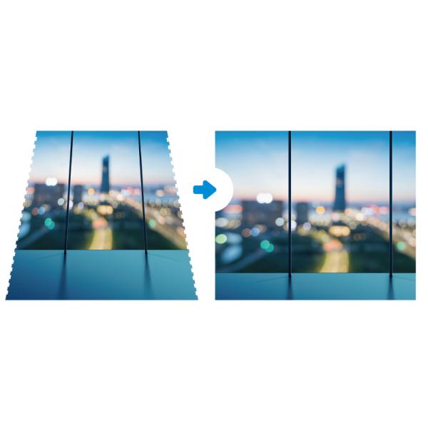 6000 ANSI Lumens Church Video Projectors High Dynamic Contrast