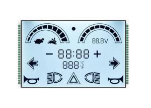 China Custom 5V LCD Display Screen Seven Segment Speedometer Car Speed Meter wholesale