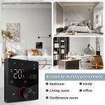 Smart Thermostat With 16A And 0.5℃ Temperature Control Accuracy WiFi Touch LED