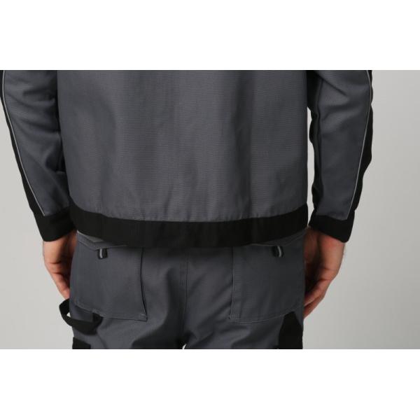 Concealed Front YKK Zip Multi Pocket Work Jacket With Flap