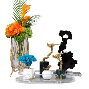 China Classic Table DIY Sculpture Decorative Art Craft combination set For Home Decoration wholesale