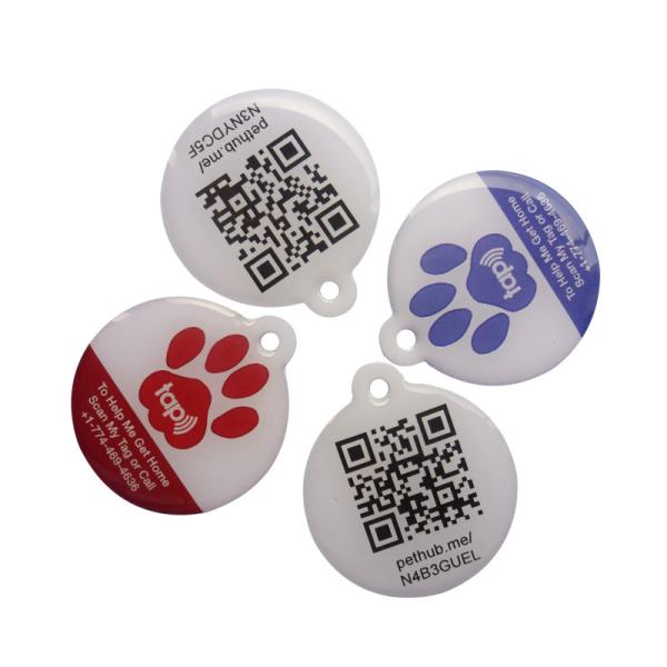 Silk Printing 125khz Rfid Epoxy Tag For Access Control System