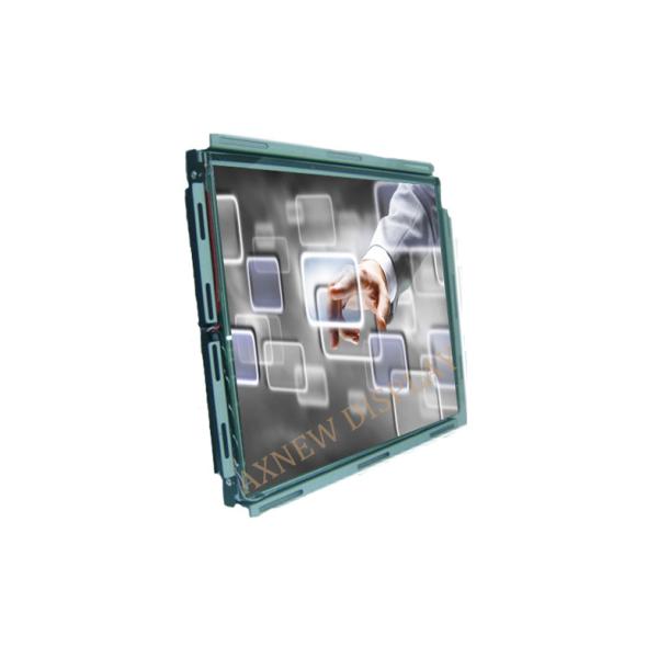 6mm Anti-vandal SAW touch Custom Monitor with VGA DVI 1024X768 For Applications