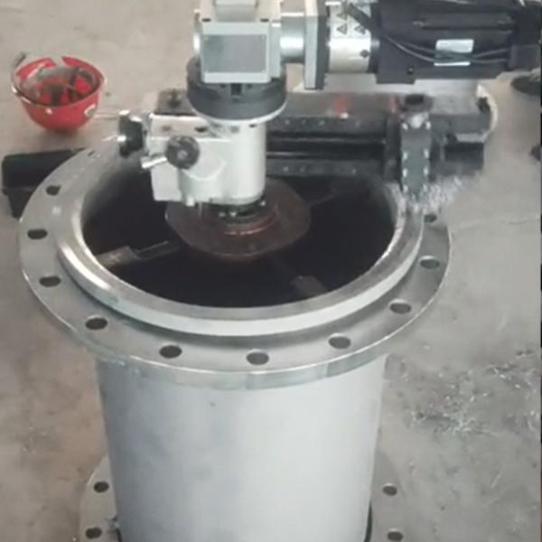 Quality WFS Portable Flange Facing Machine 2.0hp Drive 50mm Flange Facer for sale