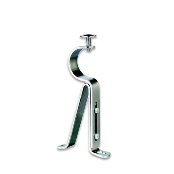 Quality Telescopic Adjustable Ceiling Curtain Rod Hanging Brackets for sale