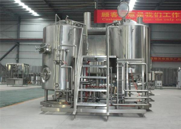 Quality 500L Cider Equipment International Standards 304 SS Body Material for sale