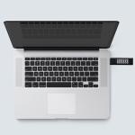 USB Flash Drive, Multifunctional Military Grade Secure Key 16GB USB 2.0 256-bit