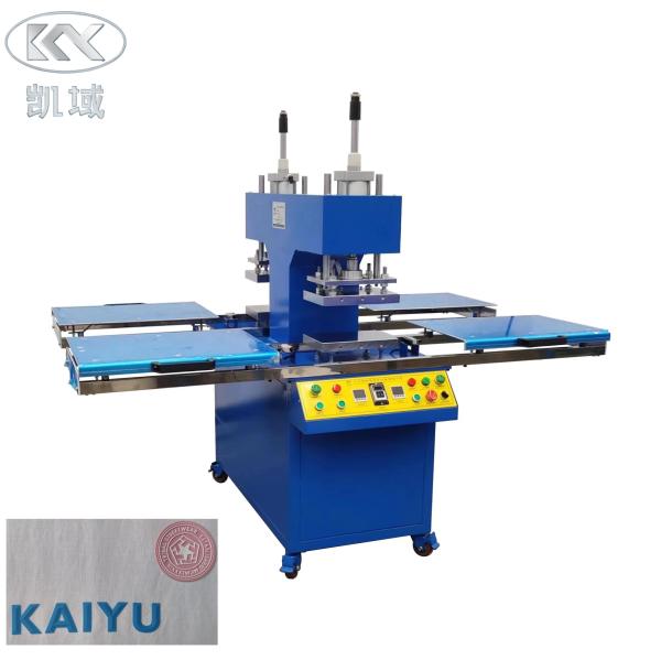 Quality 980KG Semi Automatic Silicone Fabric Embossing Machine Customizable for sale