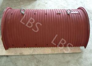 China Half Split LEBUS Sleeves Wrapped Winch Drum Material Polymer Nylon Or Steel wholesale