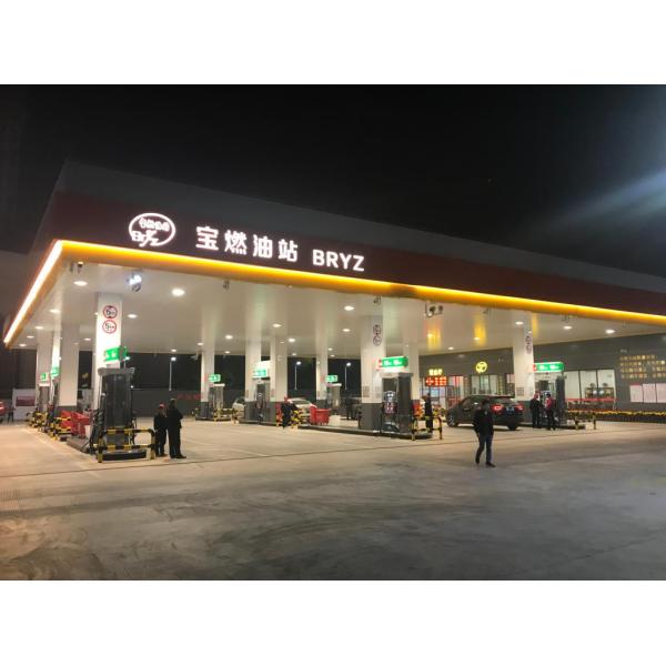 High Bright 150w LED Canopy Lights IP65 Exlposion Proof Ceiling Installation