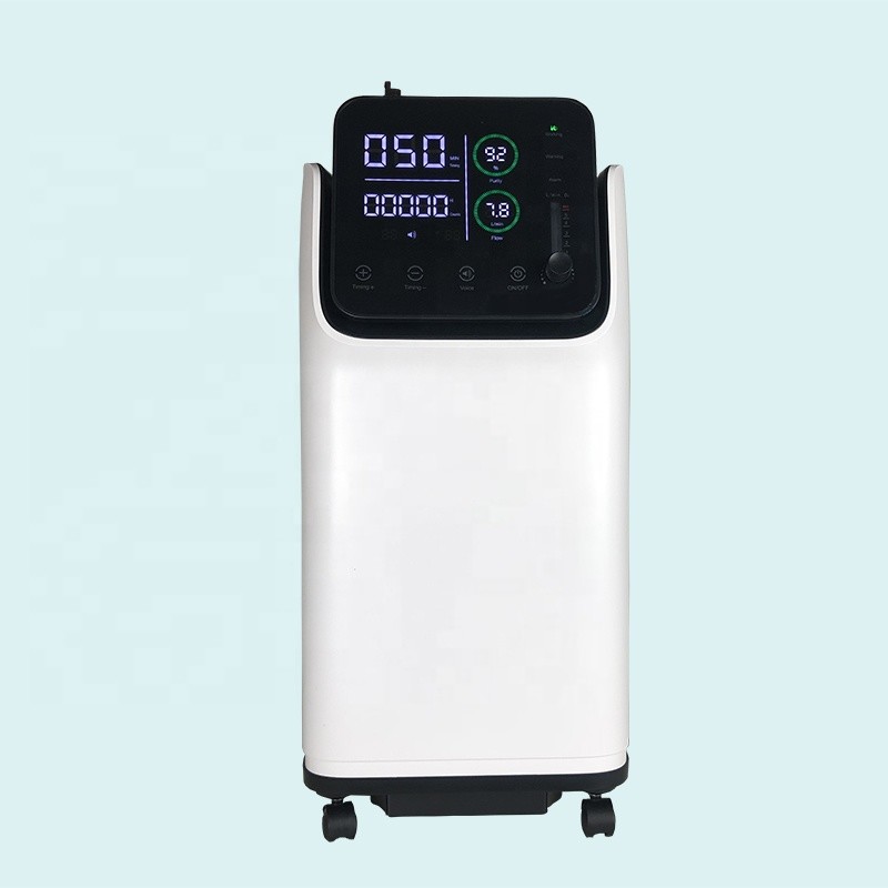 High Flow 1 - 5 L O2 Oxygen Generator With Nebulizer Medical Standard