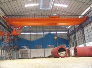 China Q235b / Q345b 5 Ton Overhead Bridge Crane System With Wire Button Control wholesale