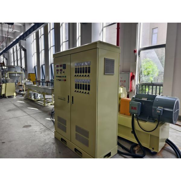 Co-Rotating Twin Screw Extruder Plastic CaCO3 Masterbatch Granules Making Machine