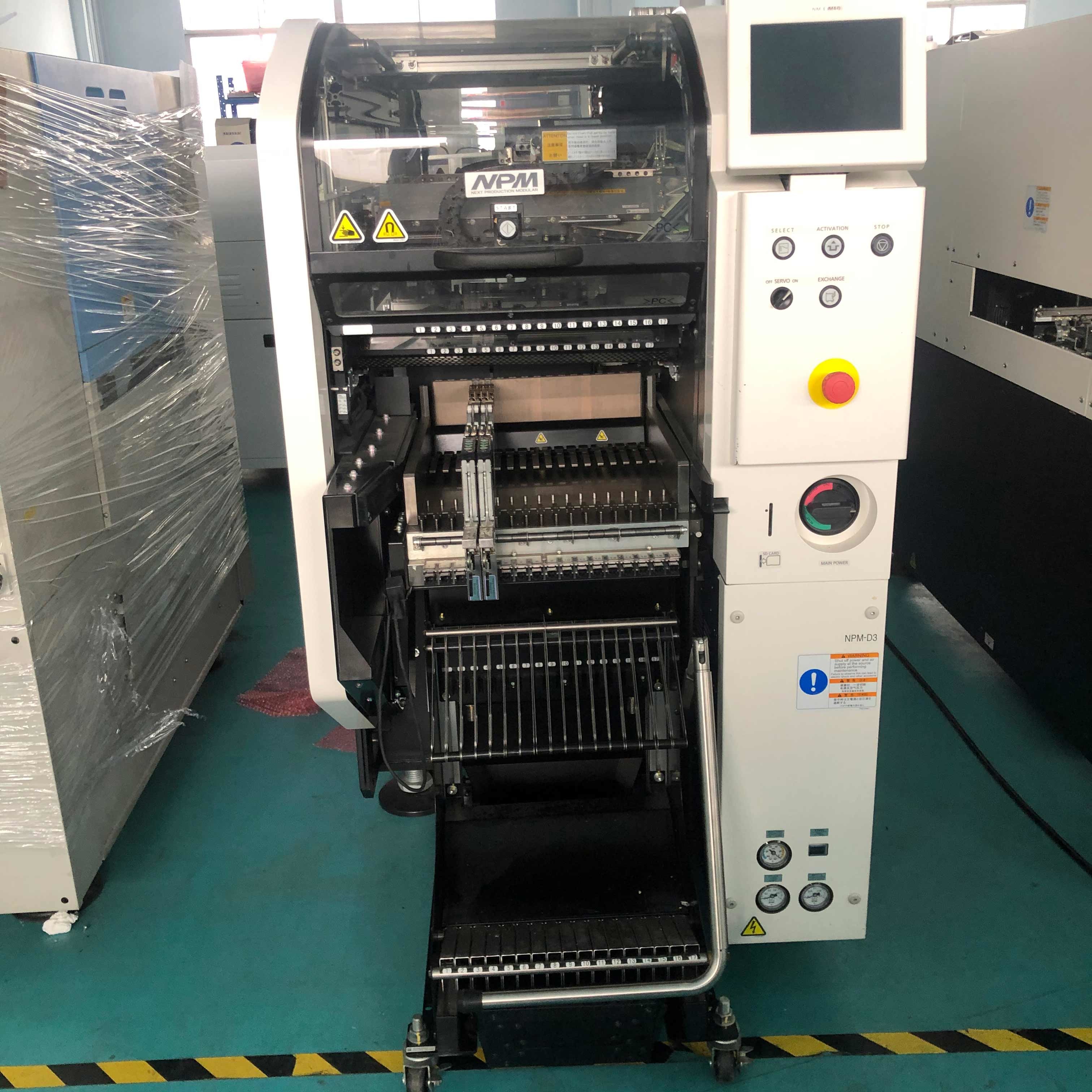 pcb assembly line Chip Mounter NPM NPM-D3 D3A TT2 Pick And Place Machine