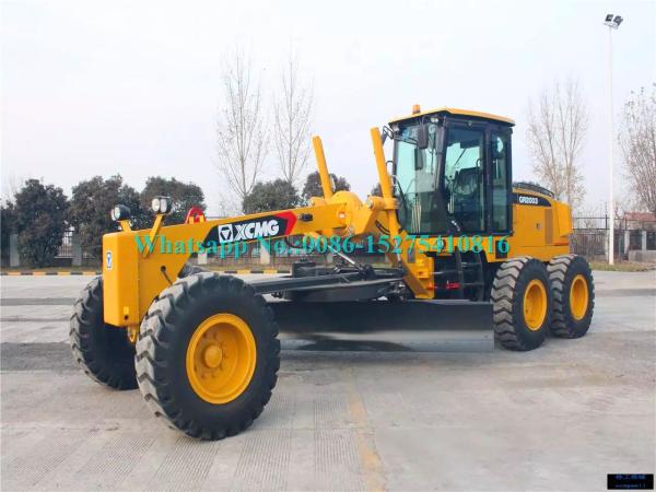 Quality 215HP 16 Ton Road Construction Machinery XCMG Motor Grader With Load Rotation for sale